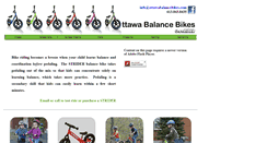 Desktop Screenshot of ottawabalancebikes.com
